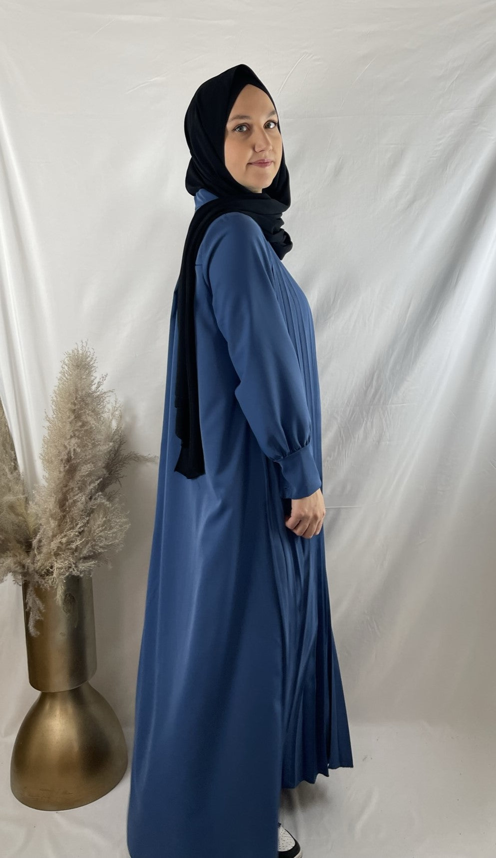 Abaya Plissée Leïla