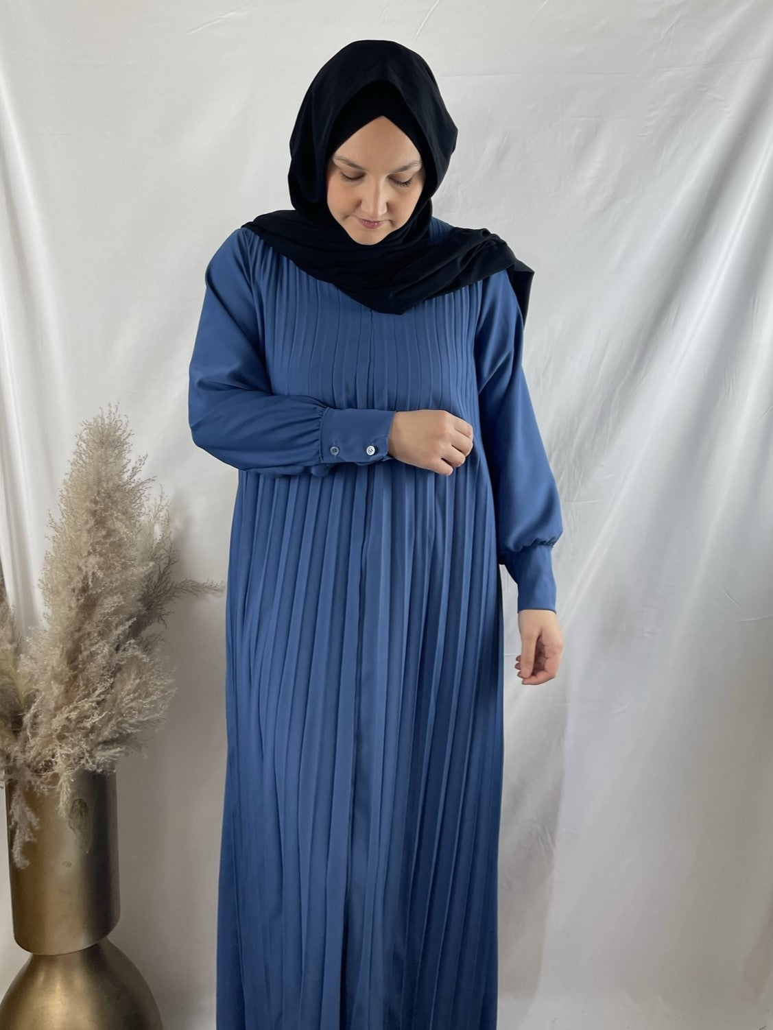 Abaya Plissée Leïla