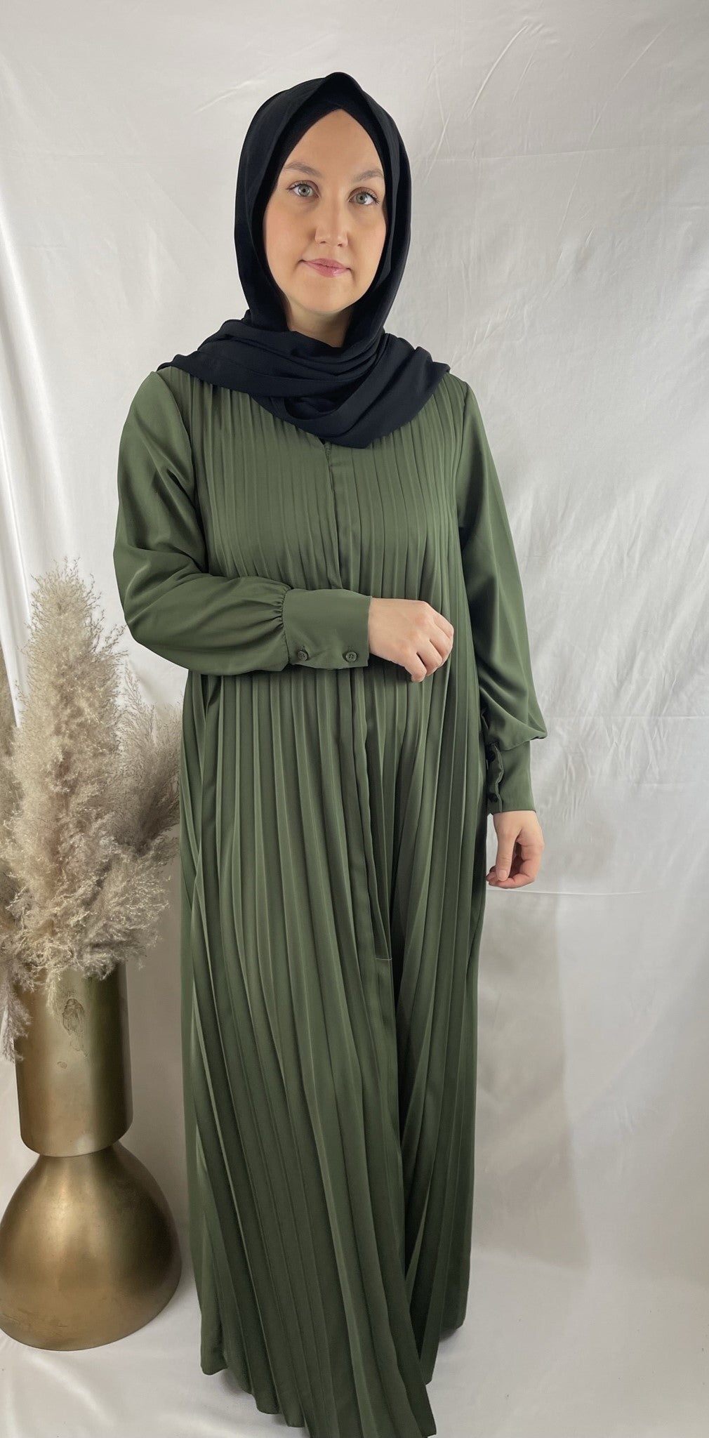 Abaya Plissée Leïla