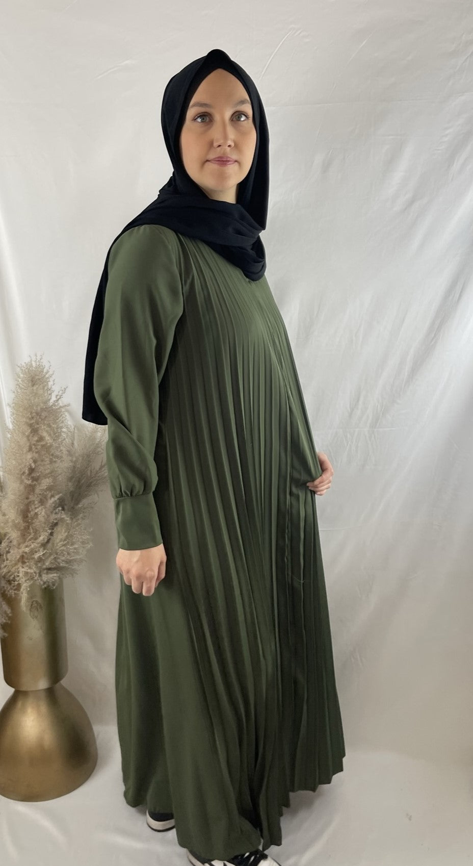 Abaya Plissée Leïla