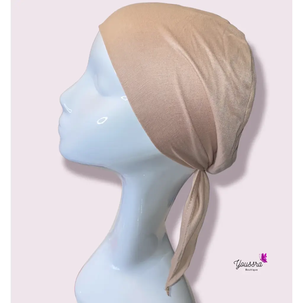 Bonnet à Nouer Beige