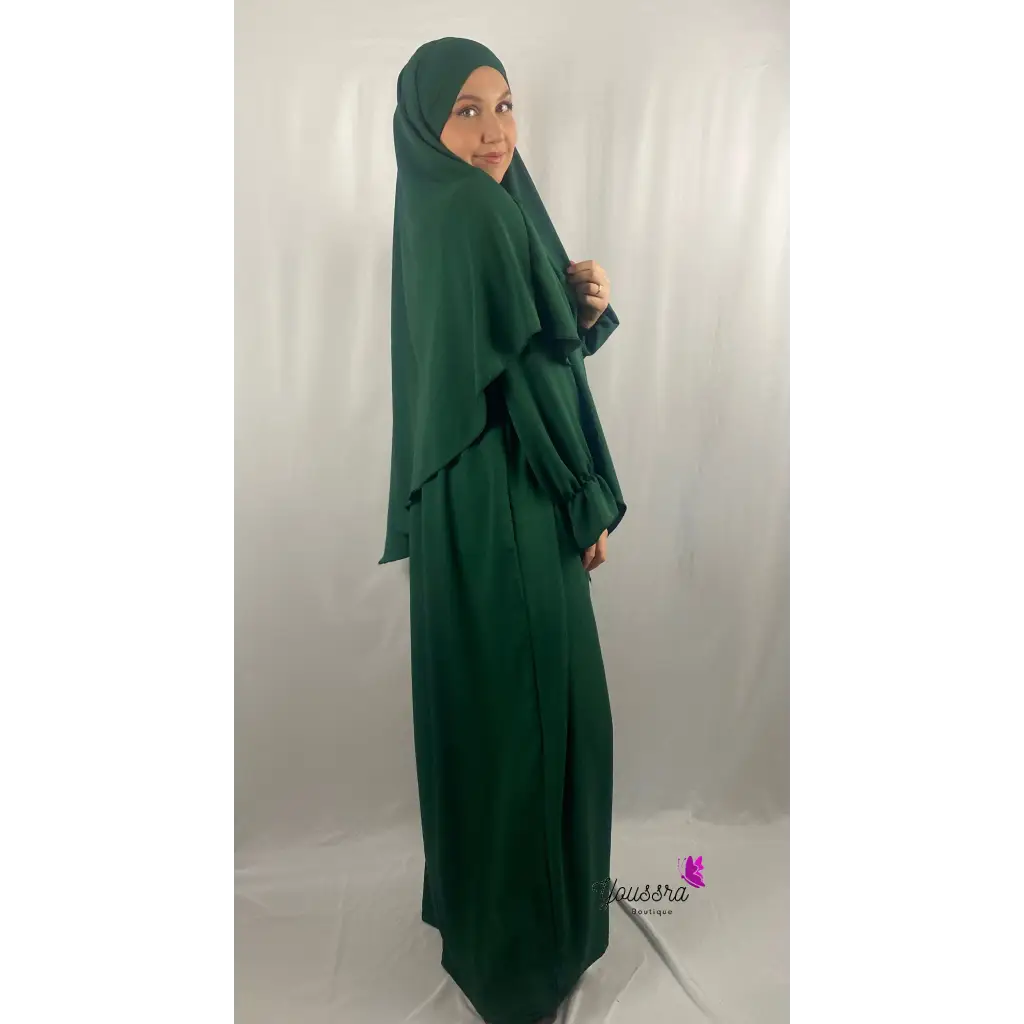 Ensemble abaya khimar