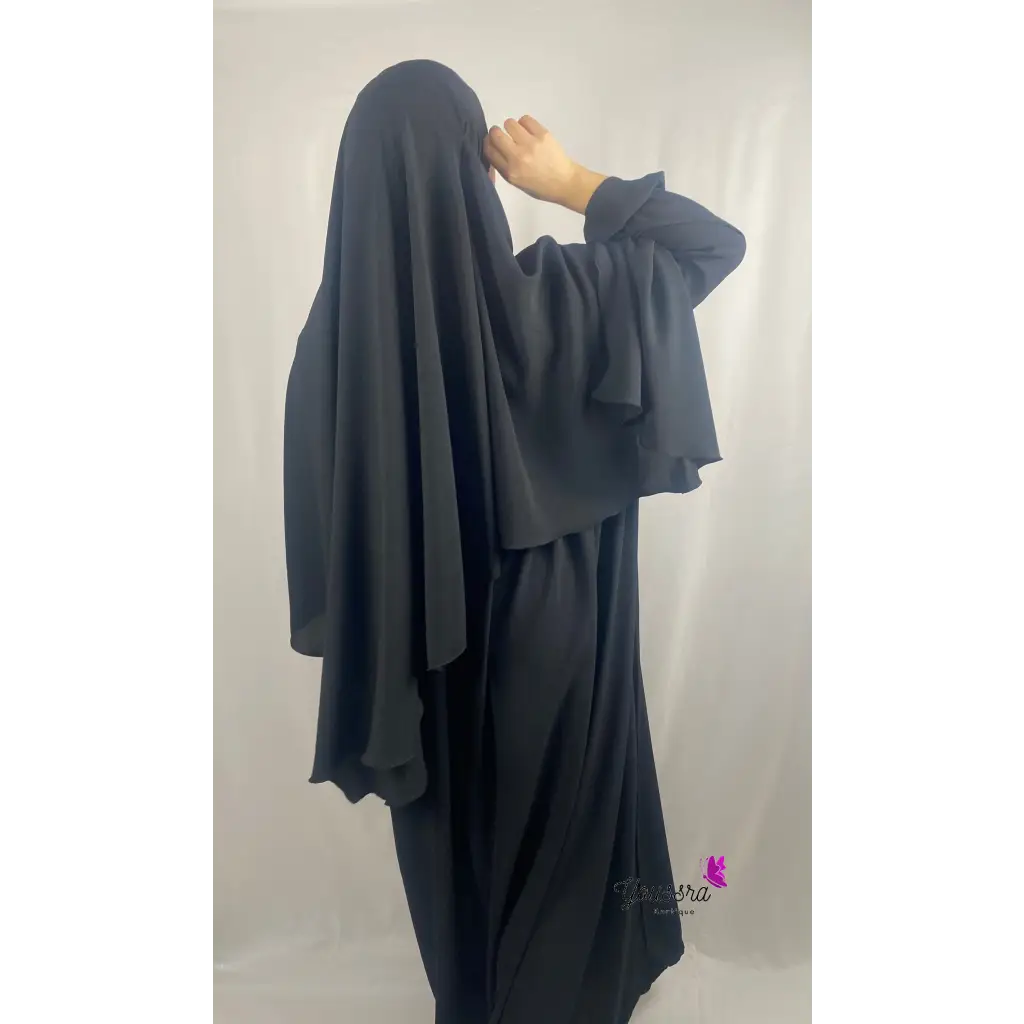 Ensemble abaya khimar