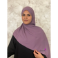 Hijab en Soie de Médine Luxe Aubergine