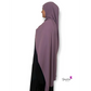 Hijab en Soie de Médine Luxe Aubergine