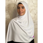 Hijab en Soie de Médine Luxe Blanc