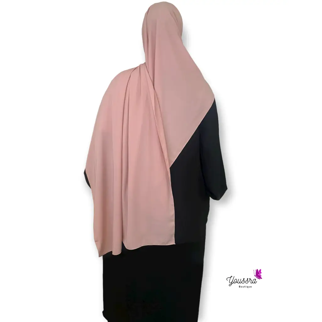 Hijab en Soie de Médine Luxe Rose