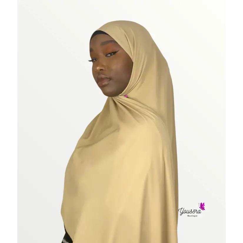 Hijab en Soie de Médine Luxe Sablé