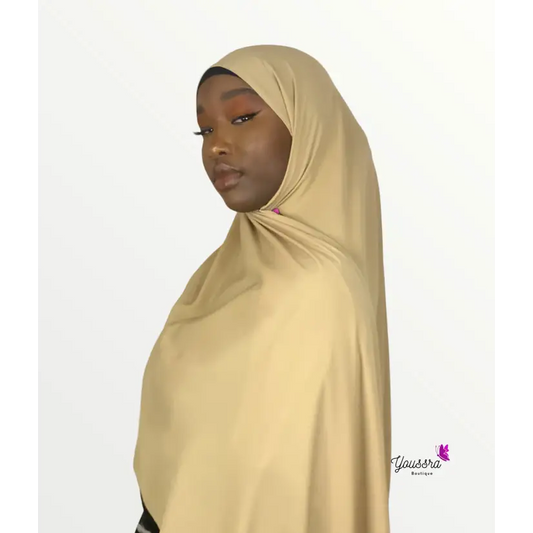 Hijab en Soie de Médine Luxe Sablé